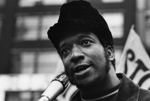 #10 Fred Hampton at Dirksen Federal Building. Photo courtesy of Paul Sequeira